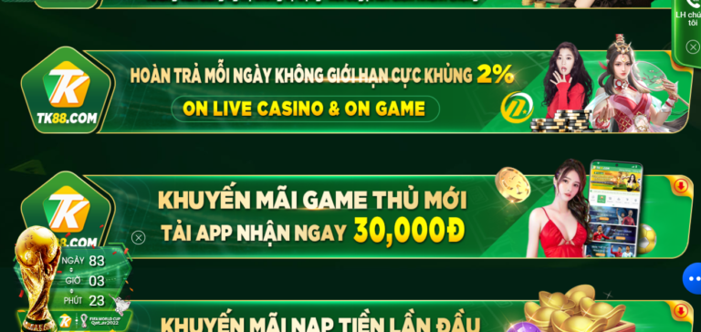 Hoàn trả thua cược trong các sản phẩm Live Casino